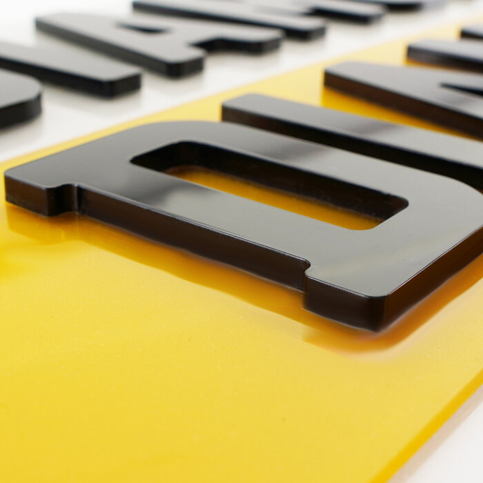 4D laser-cut plate
